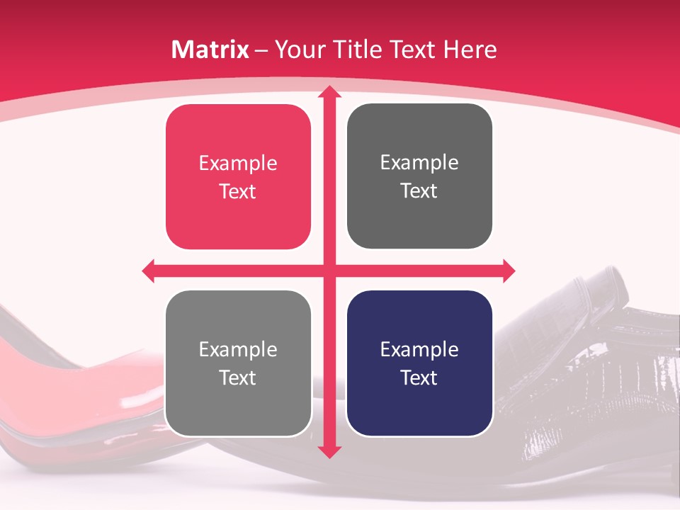 White Feminine Romantic PowerPoint Template