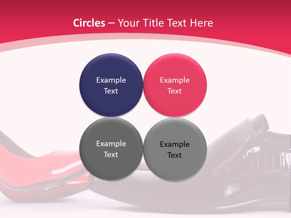 White Feminine Romantic PowerPoint Template