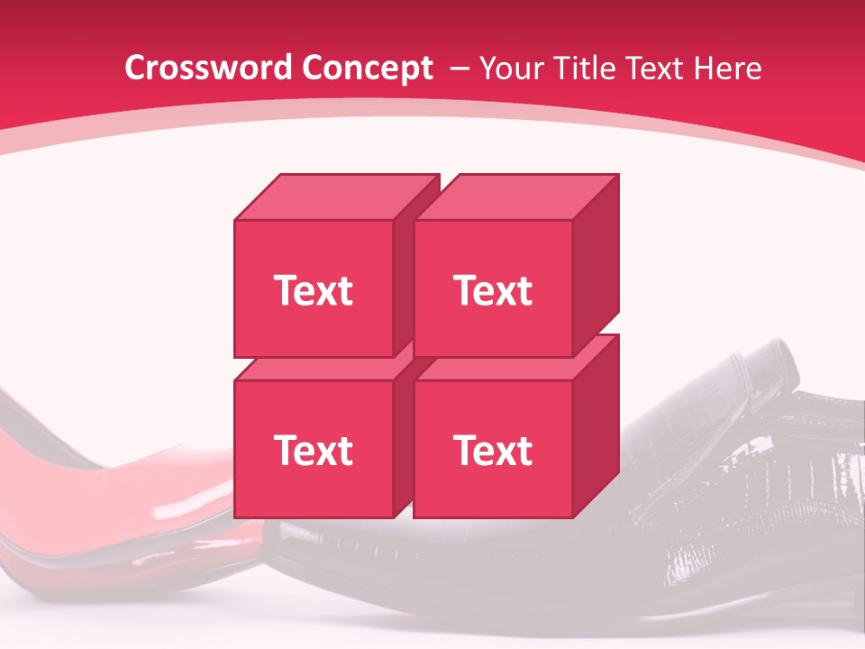 White Feminine Romantic PowerPoint Template