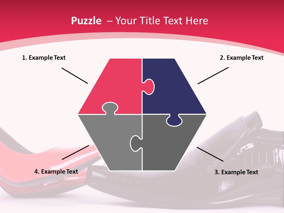 White Feminine Romantic PowerPoint Template