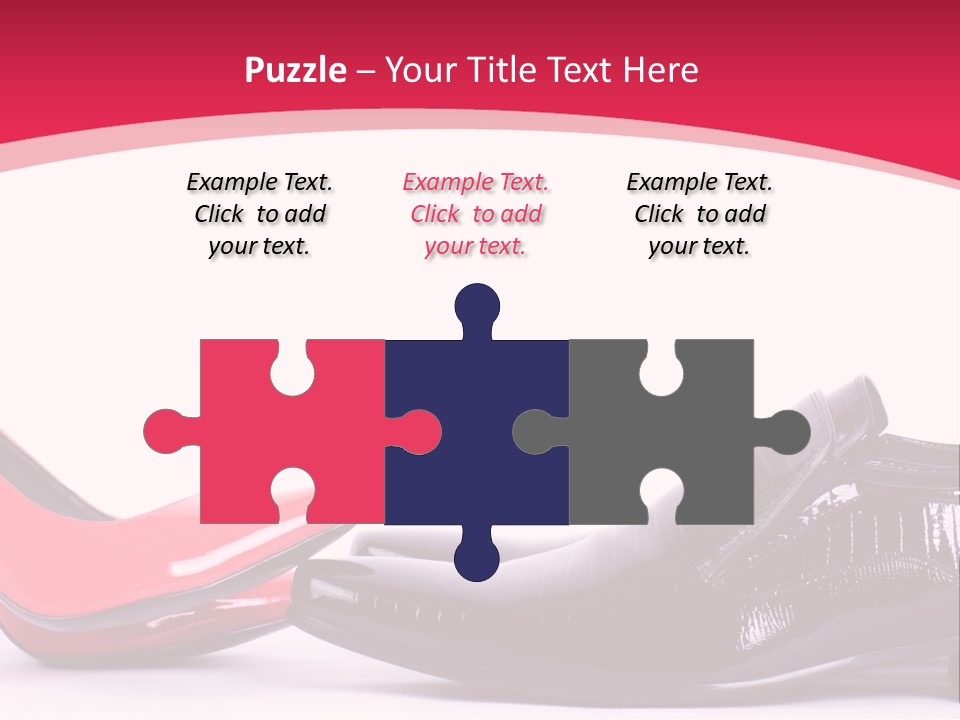 White Feminine Romantic PowerPoint Template