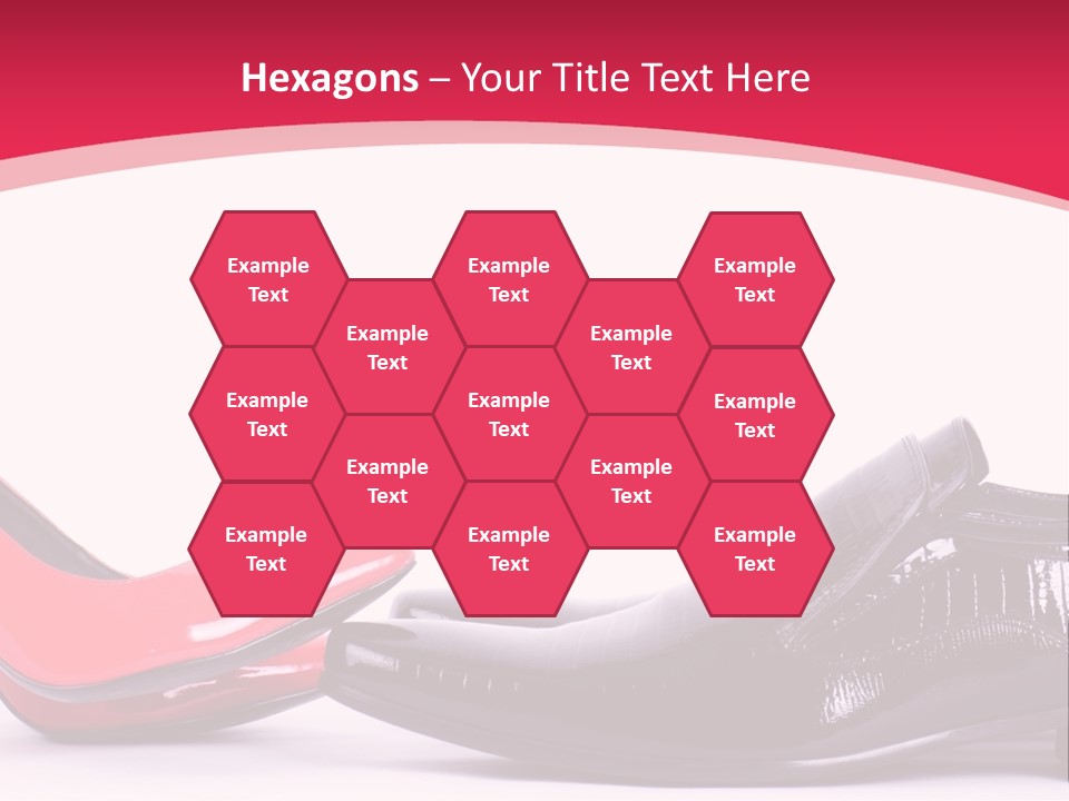 White Feminine Romantic PowerPoint Template