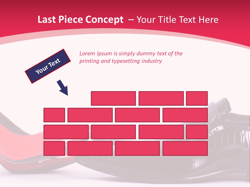 White Feminine Romantic PowerPoint Template