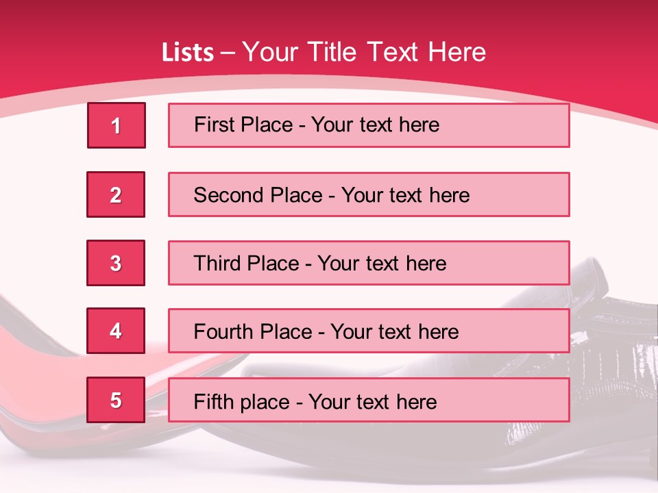 White Feminine Romantic PowerPoint Template