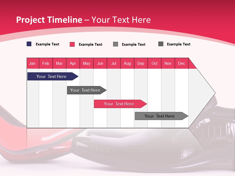 White Feminine Romantic PowerPoint Template