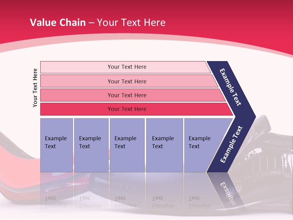 White Feminine Romantic PowerPoint Template