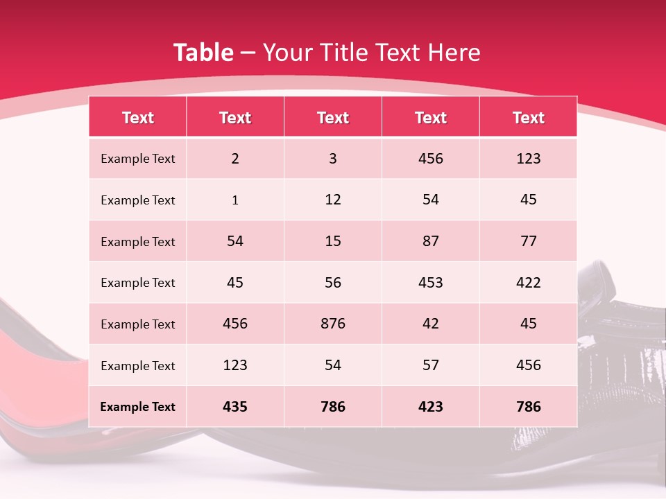 White Feminine Romantic PowerPoint Template