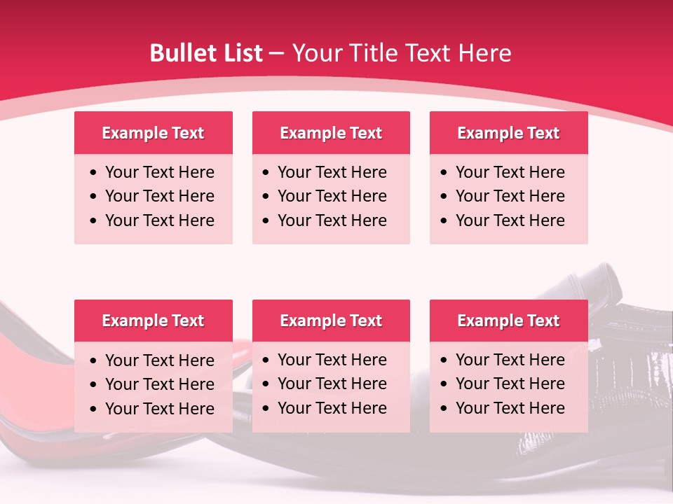 White Feminine Romantic PowerPoint Template