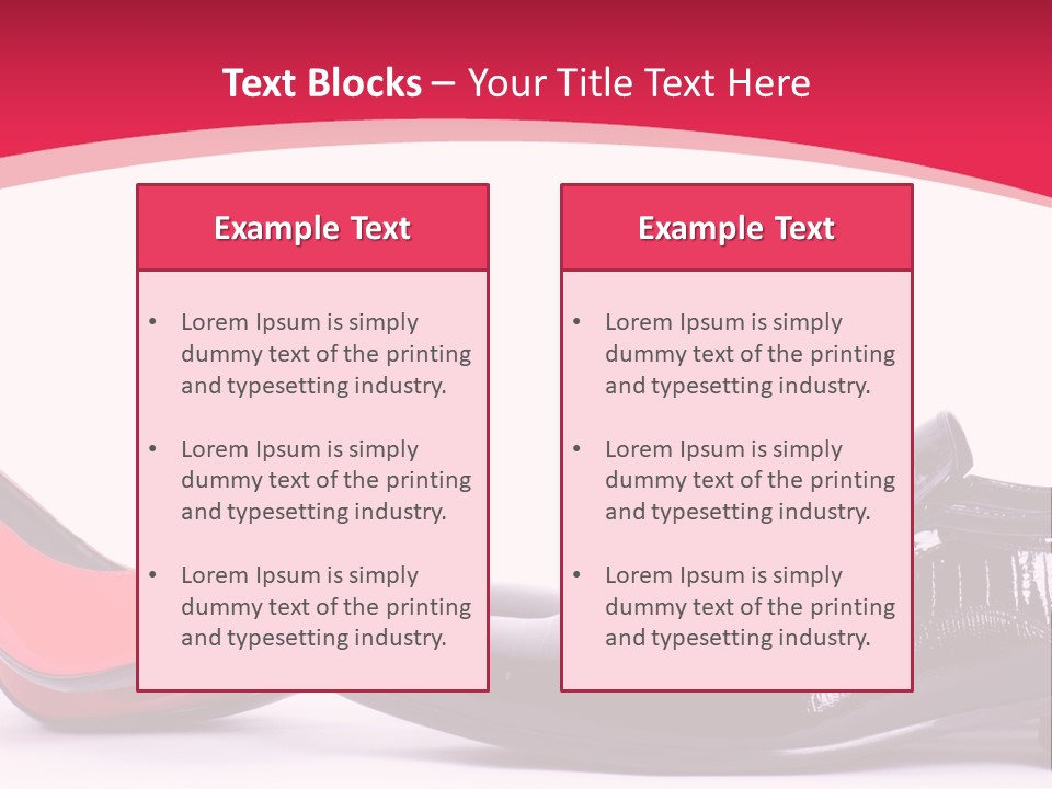 White Feminine Romantic PowerPoint Template