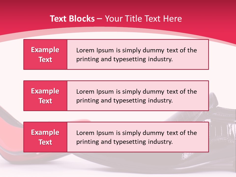 White Feminine Romantic PowerPoint Template