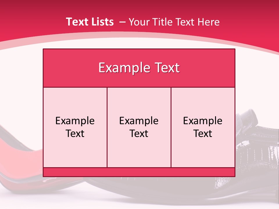 White Feminine Romantic PowerPoint Template