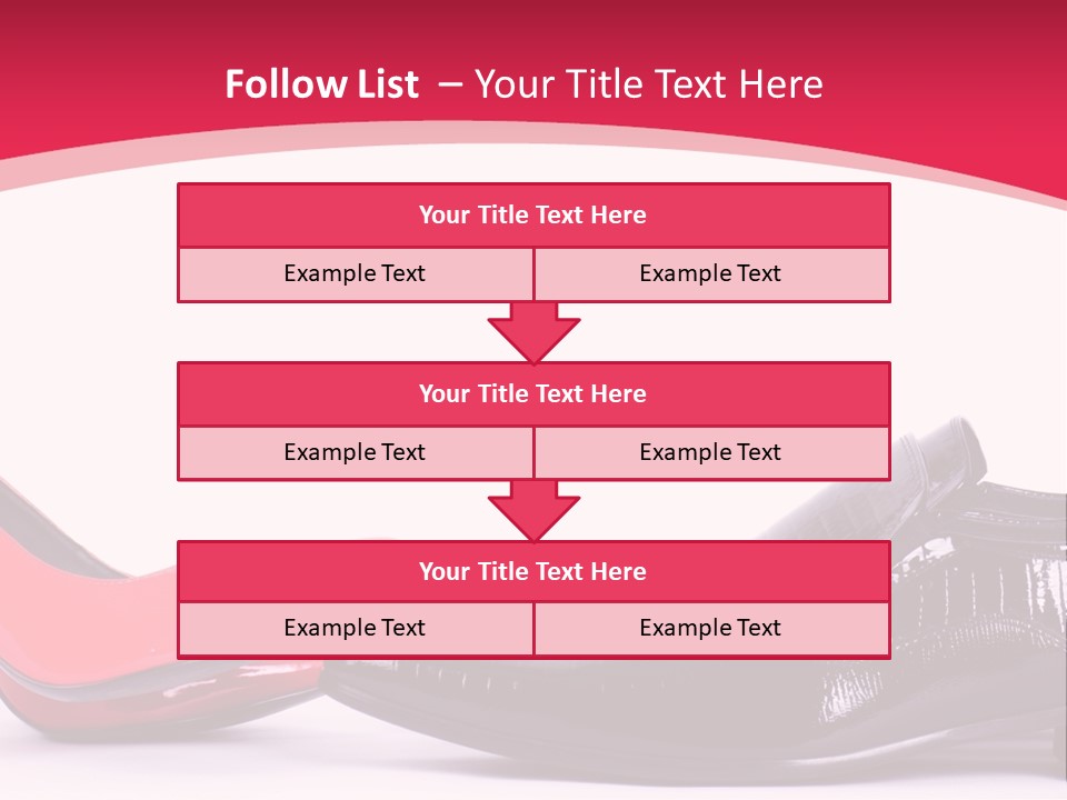 White Feminine Romantic PowerPoint Template
