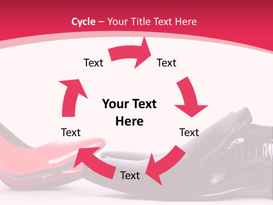 White Feminine Romantic PowerPoint Template