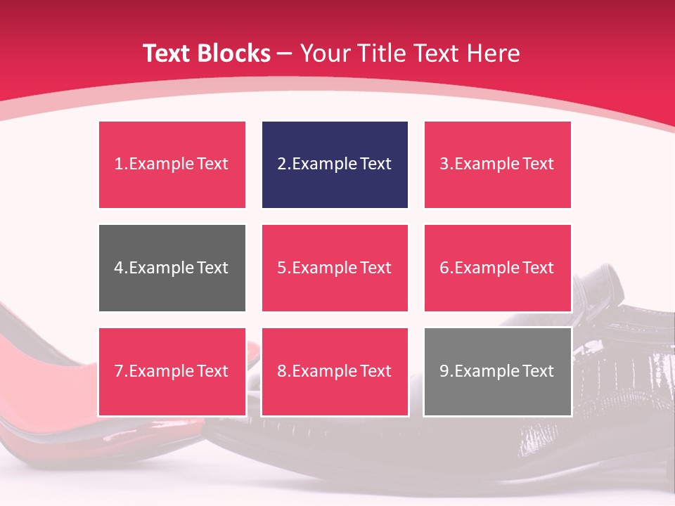 White Feminine Romantic PowerPoint Template