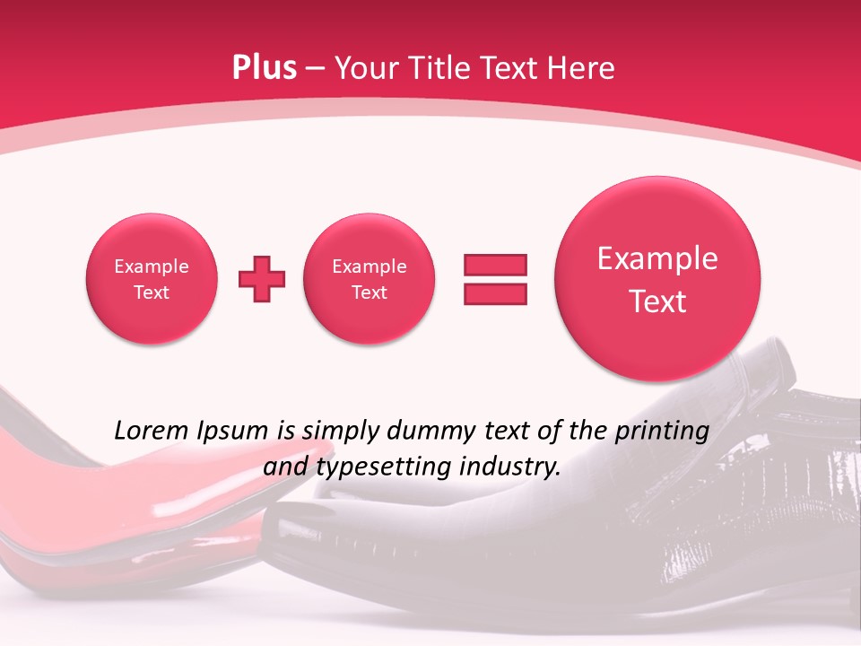 White Feminine Romantic PowerPoint Template