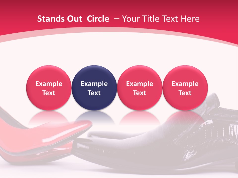 White Feminine Romantic PowerPoint Template