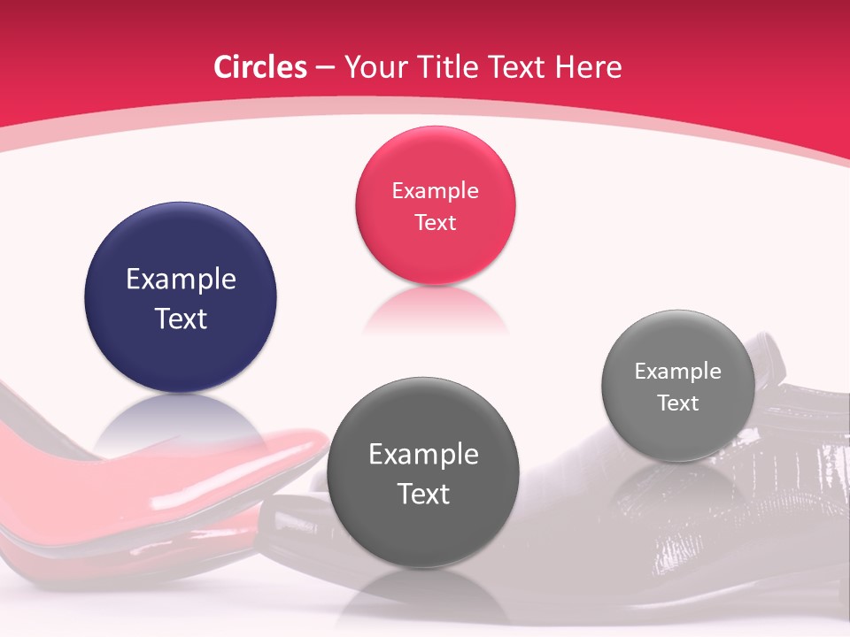 White Feminine Romantic PowerPoint Template