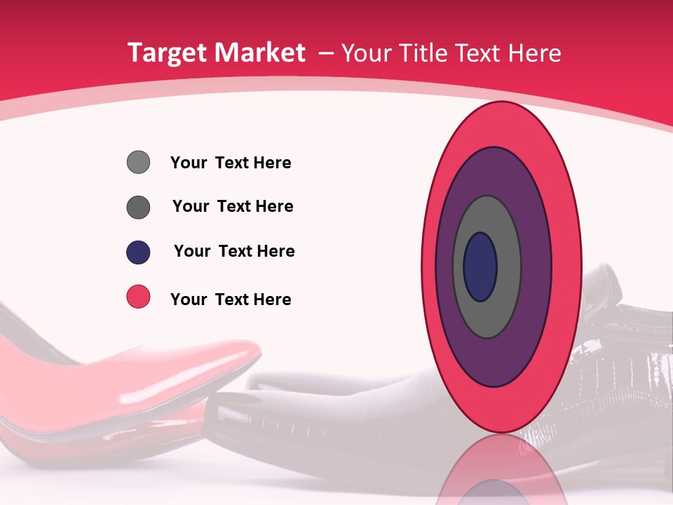 White Feminine Romantic PowerPoint Template