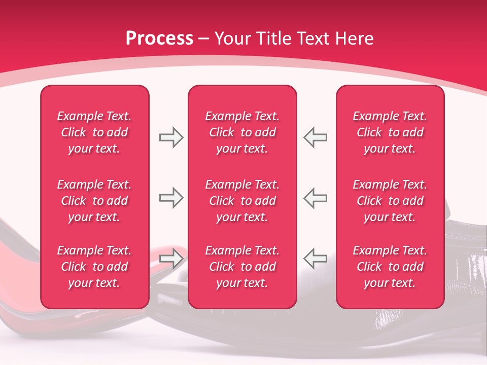 White Feminine Romantic PowerPoint Template