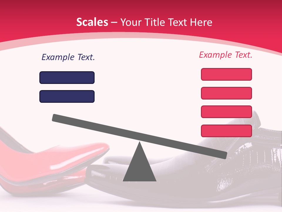 White Feminine Romantic PowerPoint Template