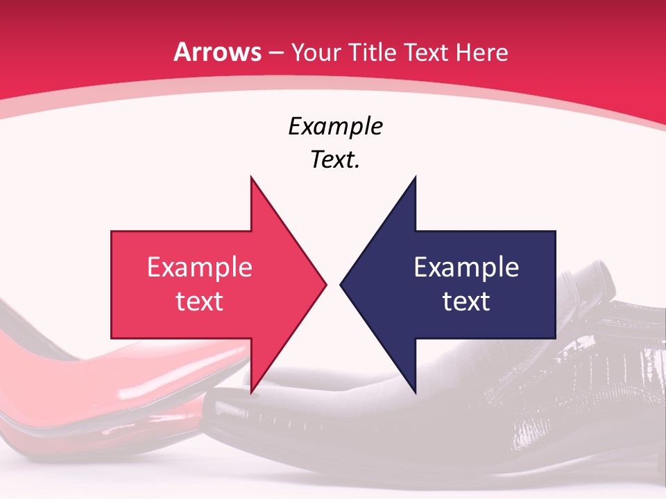 White Feminine Romantic PowerPoint Template