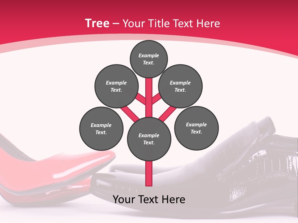 White Feminine Romantic PowerPoint Template