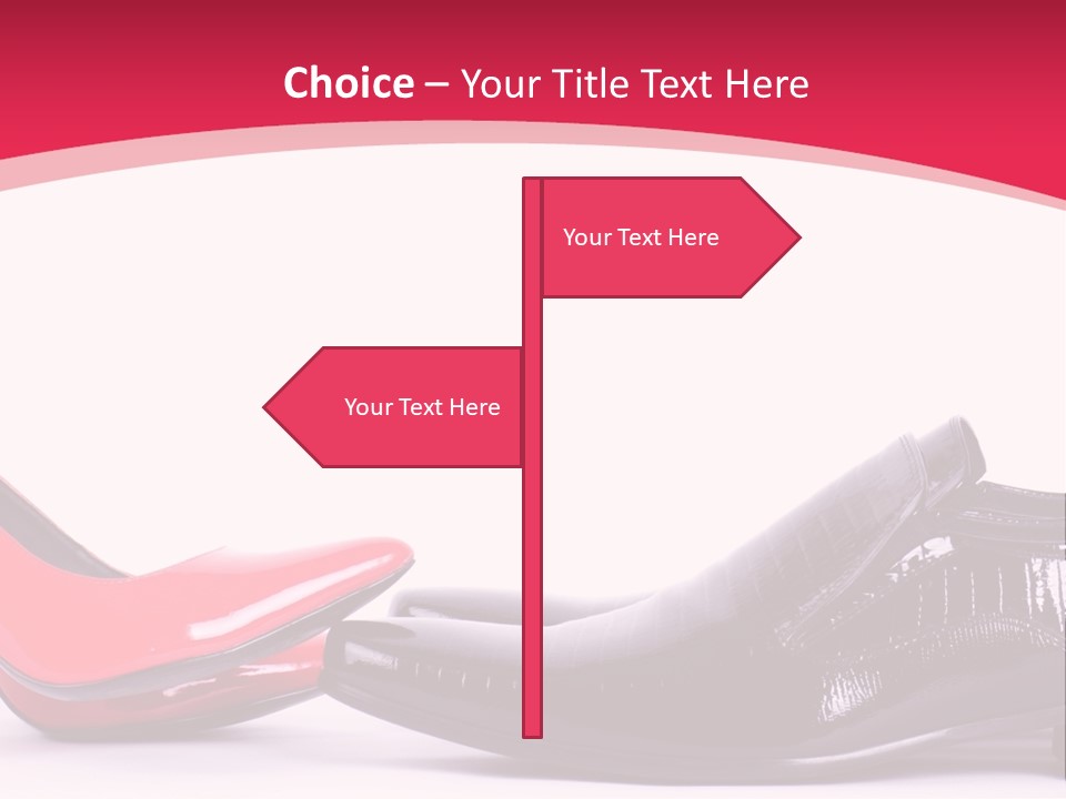 White Feminine Romantic PowerPoint Template