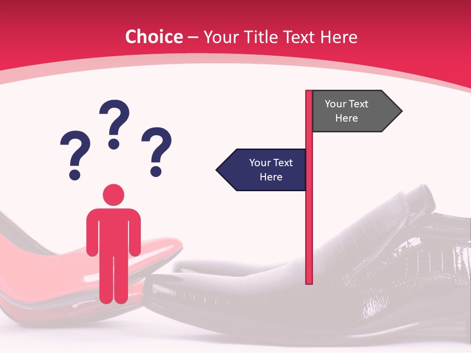 White Feminine Romantic PowerPoint Template