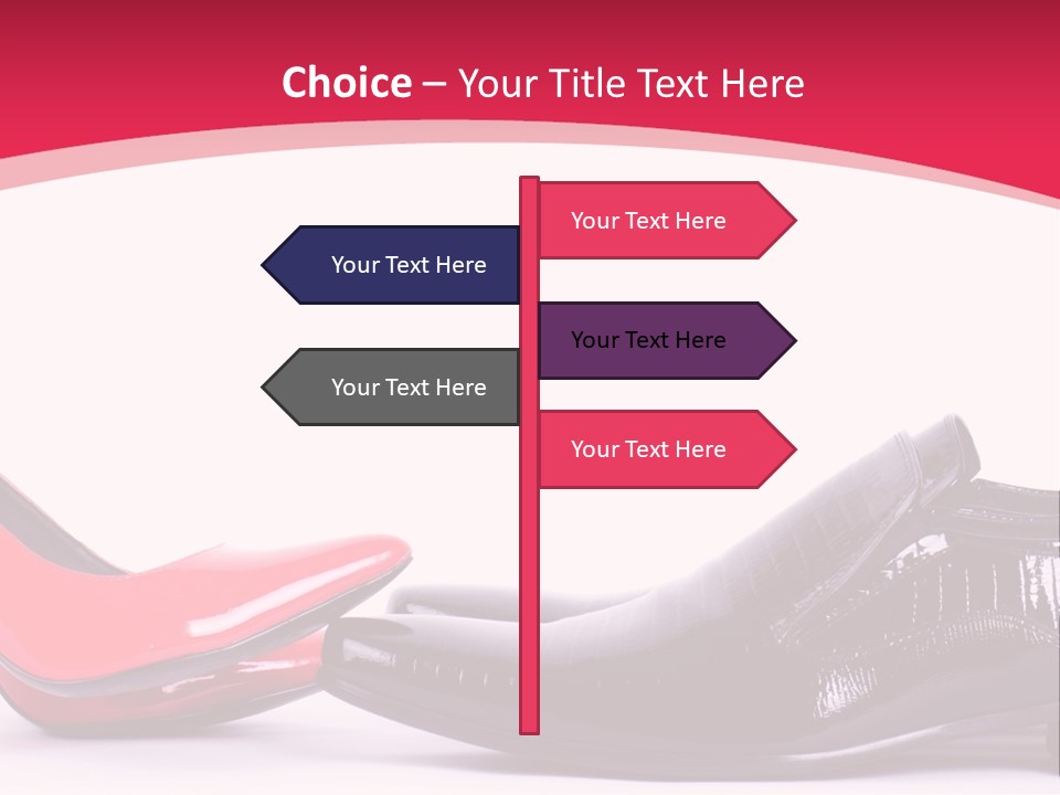 White Feminine Romantic PowerPoint Template