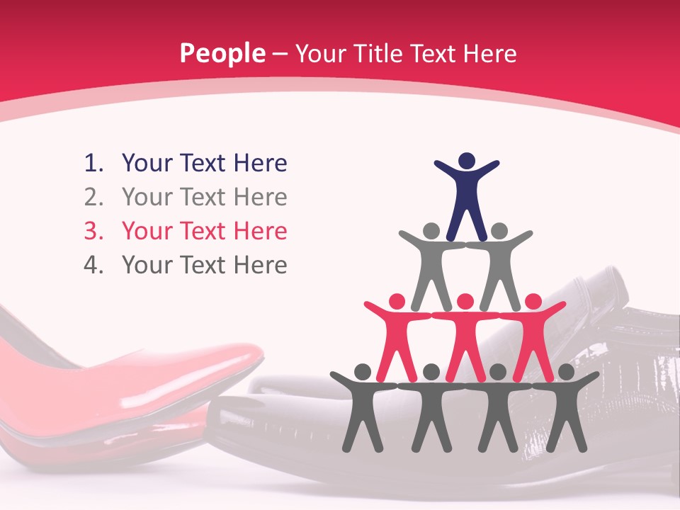 White Feminine Romantic PowerPoint Template