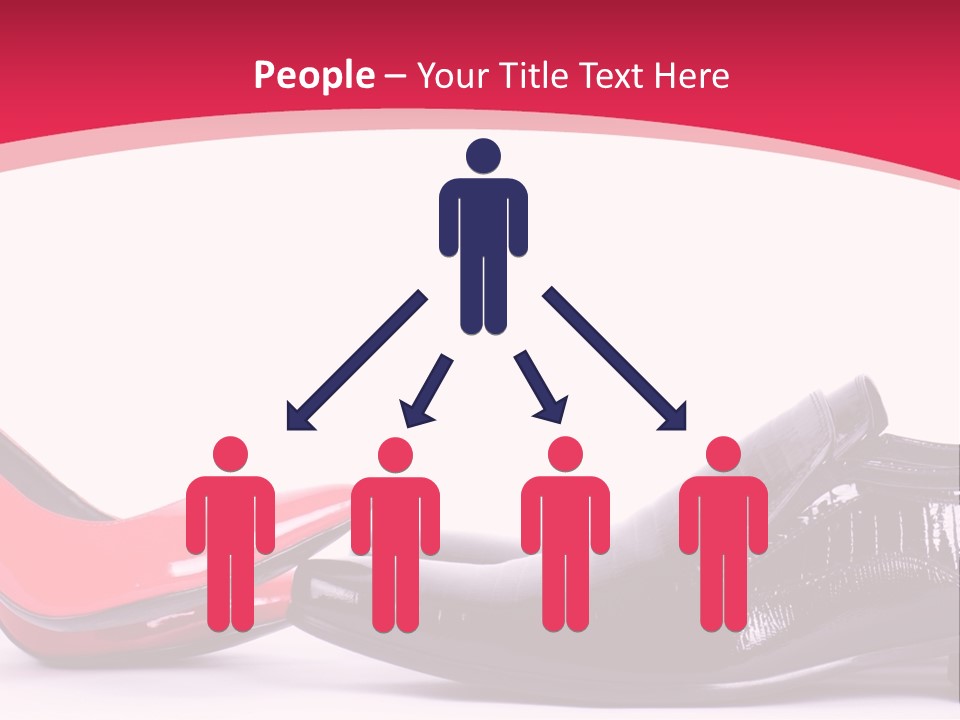 White Feminine Romantic PowerPoint Template