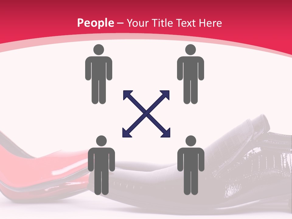 White Feminine Romantic PowerPoint Template