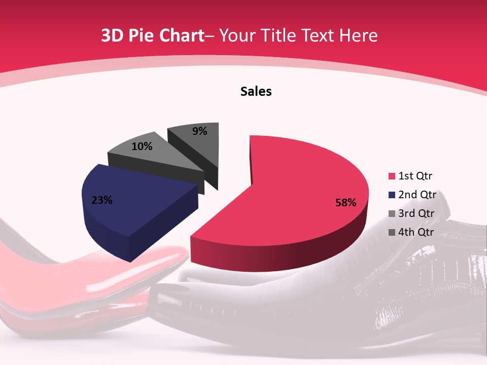 White Feminine Romantic PowerPoint Template