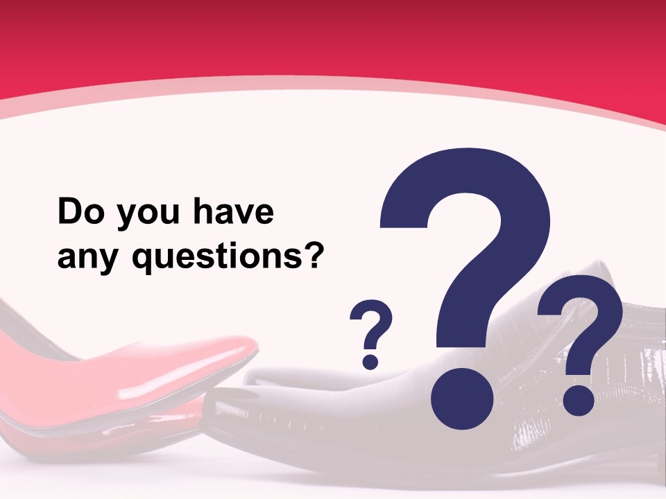 White Feminine Romantic PowerPoint Template