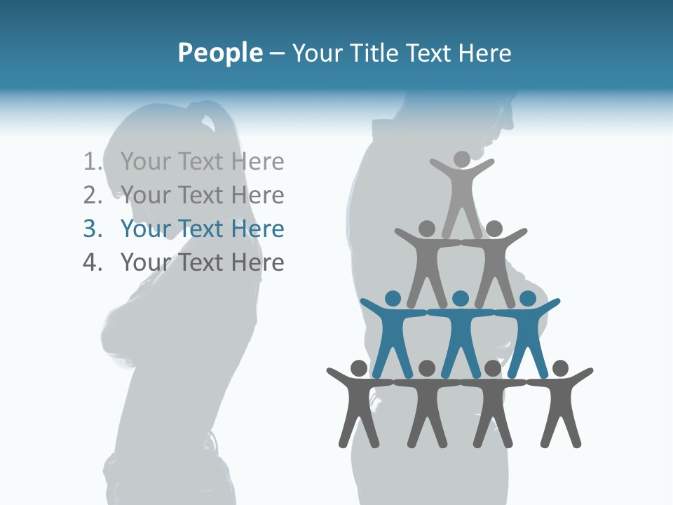 Pucker Person Parents PowerPoint Template