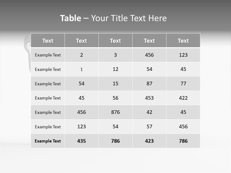 Identity Face Forbidden PowerPoint Template