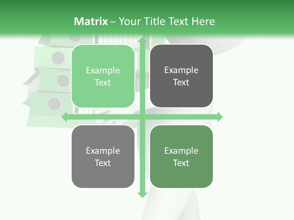 People Financial Heap PowerPoint Template