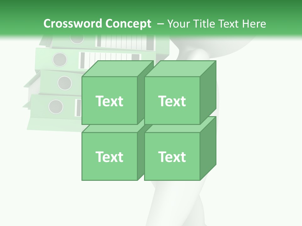 People Financial Heap PowerPoint Template