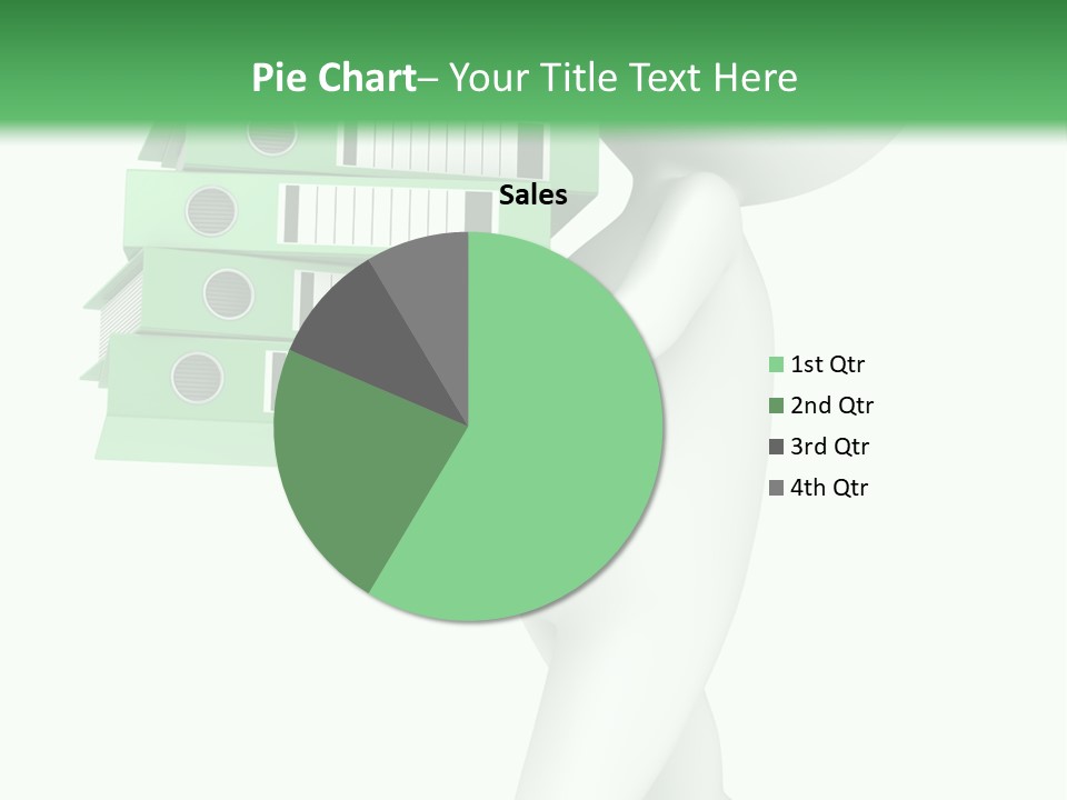 People Financial Heap PowerPoint Template