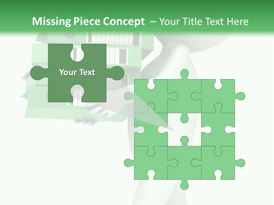 People Financial Heap PowerPoint Template