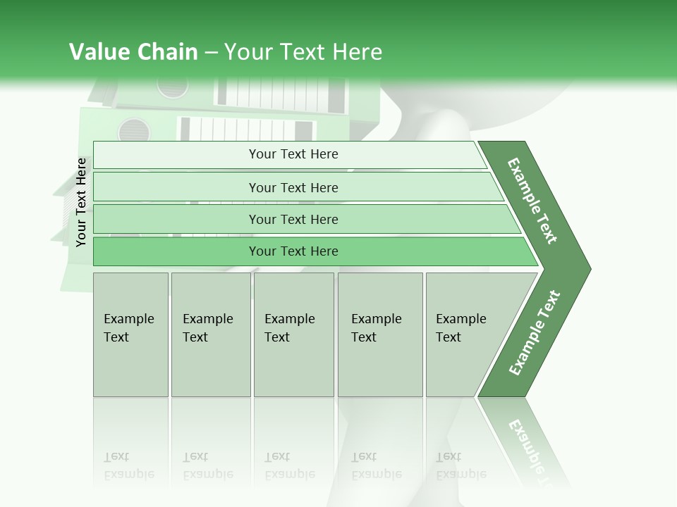 People Financial Heap PowerPoint Template