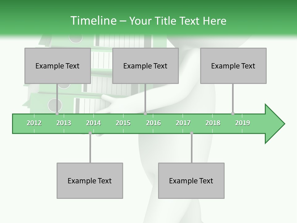 People Financial Heap PowerPoint Template