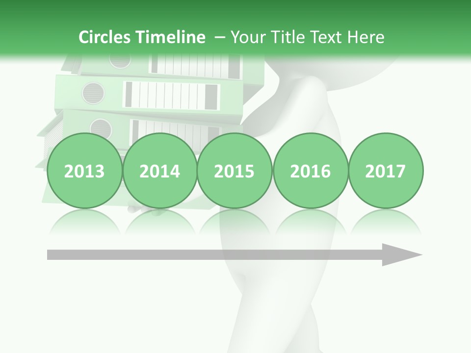 People Financial Heap PowerPoint Template