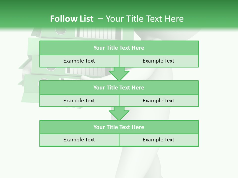 People Financial Heap PowerPoint Template