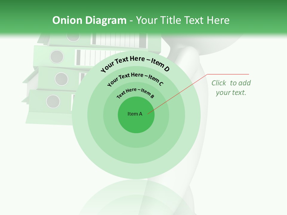 People Financial Heap PowerPoint Template