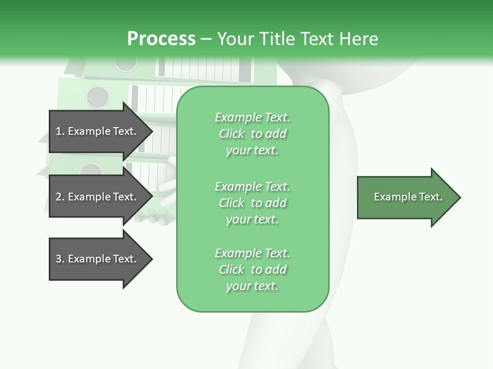 People Financial Heap PowerPoint Template