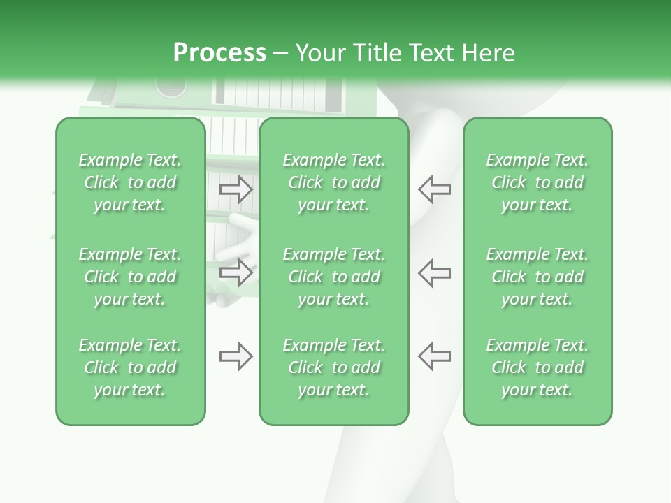 People Financial Heap PowerPoint Template