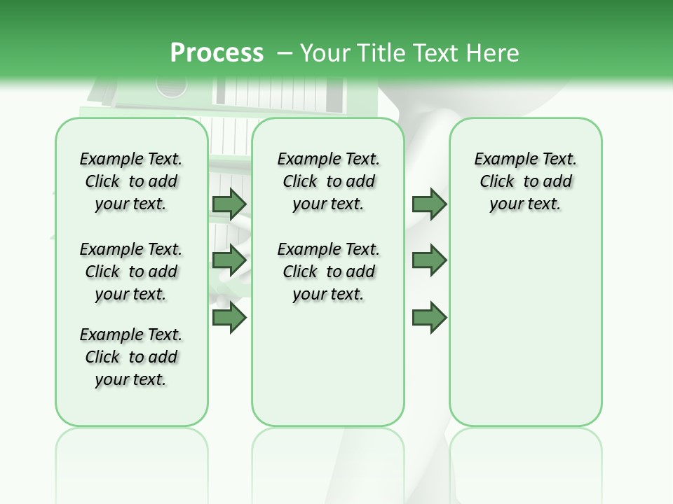 People Financial Heap PowerPoint Template
