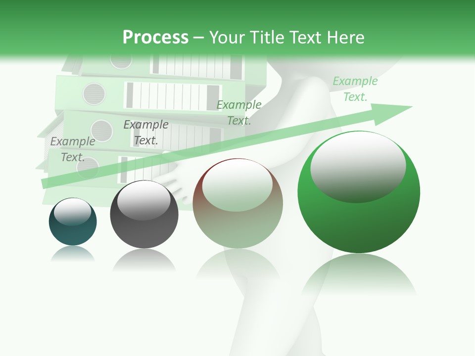 People Financial Heap PowerPoint Template