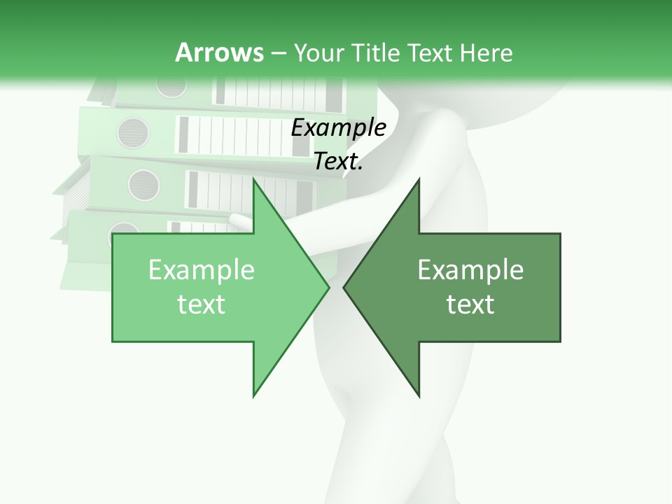 People Financial Heap PowerPoint Template